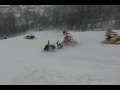 videos de CRAZY SNOWMOBILE CRASH!!!