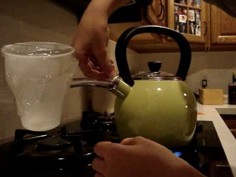 how to make distilled water