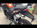 KTM 125 DUKE 125デューク 2011年モデル ナックルバイザー装備