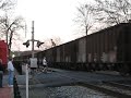 CSX hopper train in Marietta with new ES44AC\ CSX hopper train in Marietta with new ES44AC\