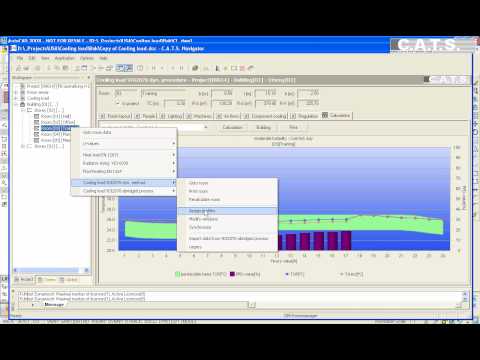 how to calculate the cooling load for a room