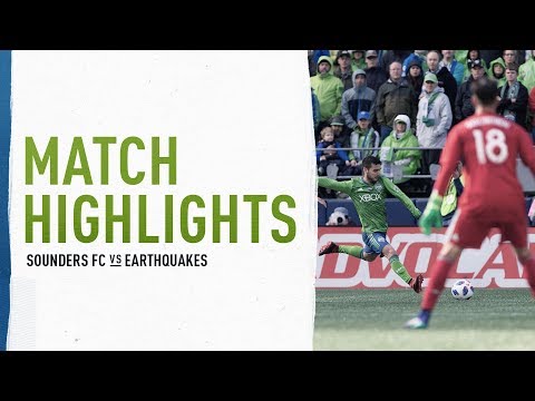 Video: HIGHLIGHTS: Seattle Sounders FC vs. San Jose Earthquakes