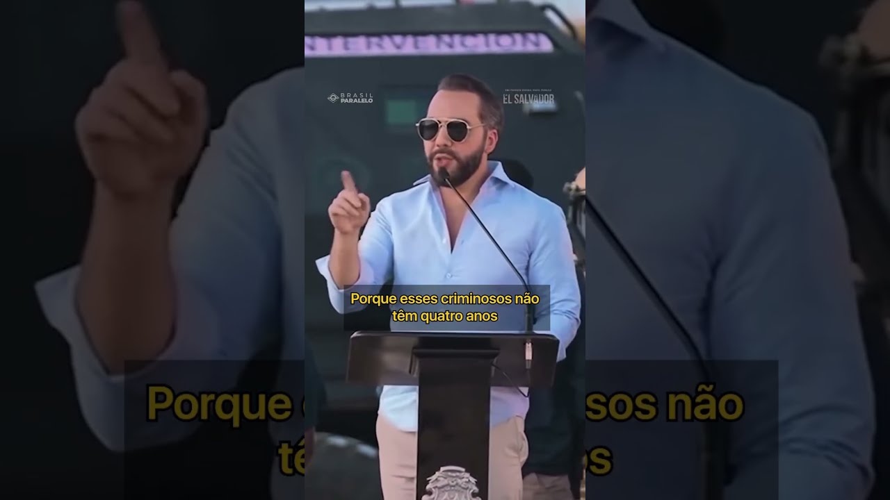 Veja a declaração de Nayib Bukele
