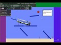 algodoo: bus fall level 6 solution