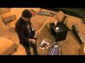 U2's The Edge soundchecks his guitar rig (It Might Get Loud)