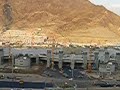 BRIDGE CONSTRUCTION.MINA.HAJJ.PILIGRIMAGE.SAUDI.FEW DAYS BEFORE HAJJ