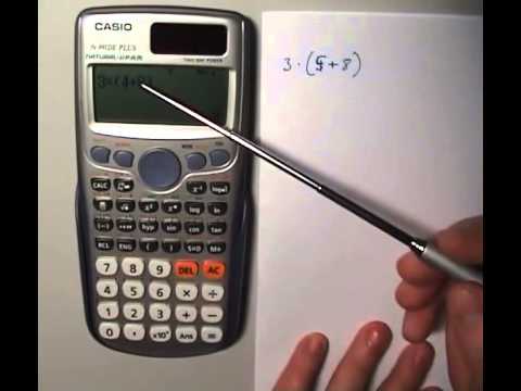 Bedienung des Taschenrechner fx-991DE PLUS von Casio - Teil 1