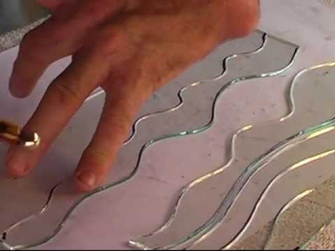 Cut perfect compound curves in glass.