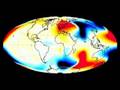 MAG Hi-Res Geomagnetic Field on Earth Core-Mantle Boundary