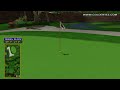 Golden Tee Great Shot on Tahiti Cove!
