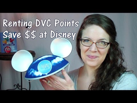 how to rent disney vacation club points