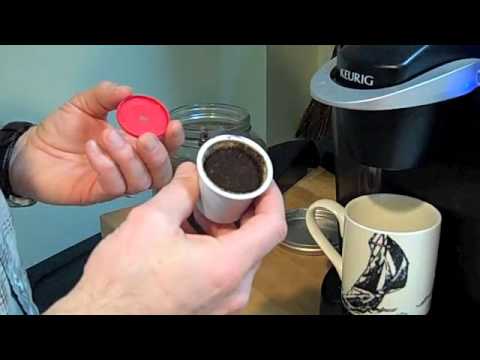 how to fill a reusable k cup