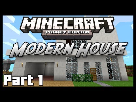 how to build a house in minecraft pe