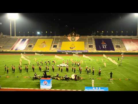 กรมพละ - ภาพการแข่งขัน Display วงโยธวาทิต PSP Marching Band ณ สนามศุภชลาศัย กรมพละศึกษา ในวันที่ 10 มกราคม 2558...