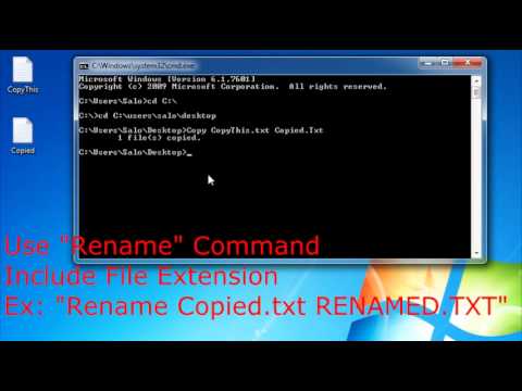 how to change directory in cmd