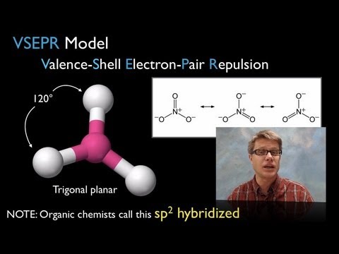 how to draw vsepr shapes