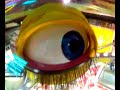 the all-seeing mechanical eye in the arcade at the camber sands pontins. recorded during the all tomorrow's parties music festival.