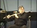 Jazz Flutist plays Felicidades