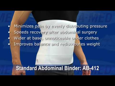 how to wear abdominal belt after cesarean