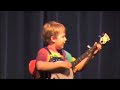8 Year Old Clawhammer Banjo Player