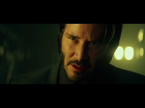 Intense: Hand me your son, or you can die screaming along side him - John Wick