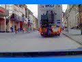Autofahrt auf der B96 zw. Fürstenberg u. Parkplatz Gramzow