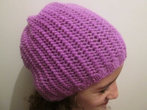 tricoter un bonnet youtube