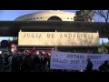 Huelga de los trabajadores de la cafetería de Torre Triana