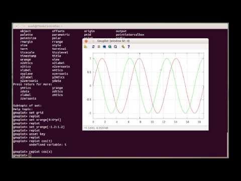 how to fit a straight line in gnuplot