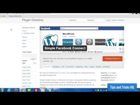 how to connect wp to facebook