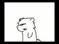 over my head - the fray - MS Paint animation