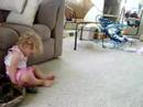 Kate falling on her face