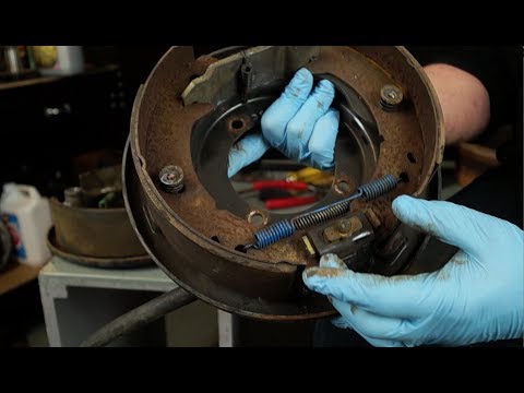 Land Rover Transmission brake Part 1 Horizontal vs Vertical shoes