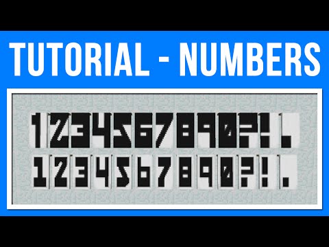 how to make the letter m in minecraft