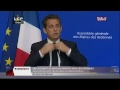 Sarkozy : discours à Vrigne-aux-Bois