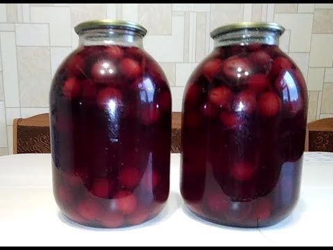 Компот из слив. Самый простой рецепт.