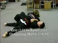 Grappling/Submission Fighting Match: Eric vs Kaleb Grappling/Submission Fighting Match: Eric vs Kaleb
