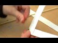 How to Make a Portable Puppet Theater : Portable Puppet Theater: Attach Strips to Make Frame