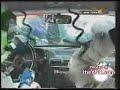 Rally Car Smashes People Rally Car Smashes People