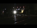 Renfe 252 remolcando tren hotel de noche en Leon