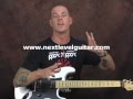 Learn Joe Satriani Satch style lead rock shred bluesy guitar lesson modes scales techniques