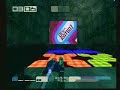 the opening of wipeout 3 on the sony playstation. includes a reivew of the various menus (very minimalist and hard to read) and an example of gameplay during an elimination level, where the goal is to eliminate as many opponents as possible during the race