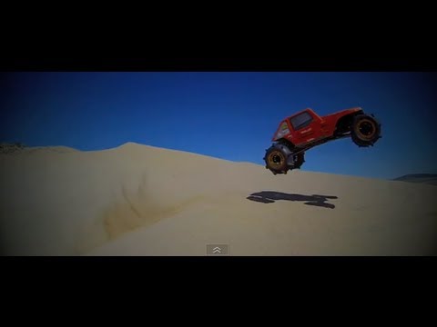 BenderCustoms - Formula Offroad FOFF Brushless Ridgecrest and SCX10 at Johnson Valley Sand Dunes. Took a short camping trip with the family this past weekend to Johnson Vall...