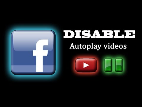 how to turn autoplay off on facebook
