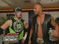 The Rock and Hurricane moment The Rock and Hurricane moment