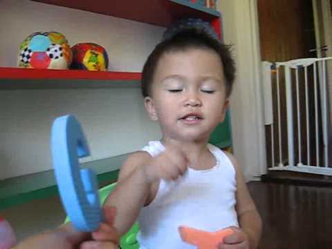 My smart little boy!