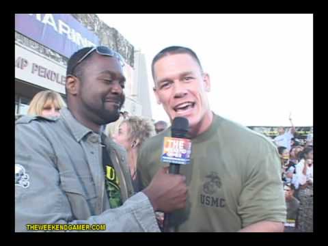 John Cena with TheWeekendGamer at ...