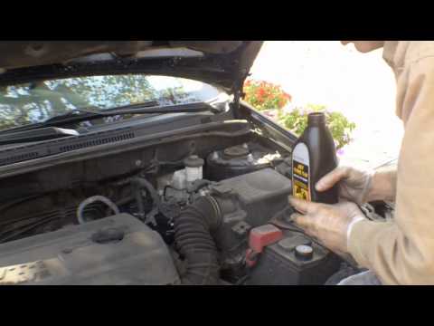 Toyota Corolla auto transmission fluid change 2007 type s the unconventional way