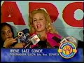 Varios Canales /  Irene Saez Gobernadora Nueva Esparta 1999