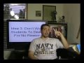 Be a Better Tutor or Teacher: No Busy Work (4 of 6)
